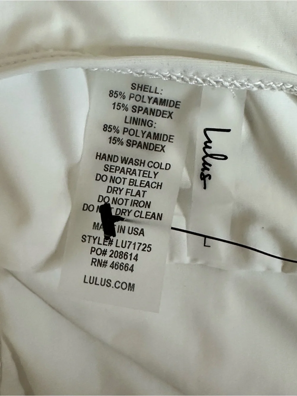 Lulus White Underwire Corset One Piece Swimsuit Size L